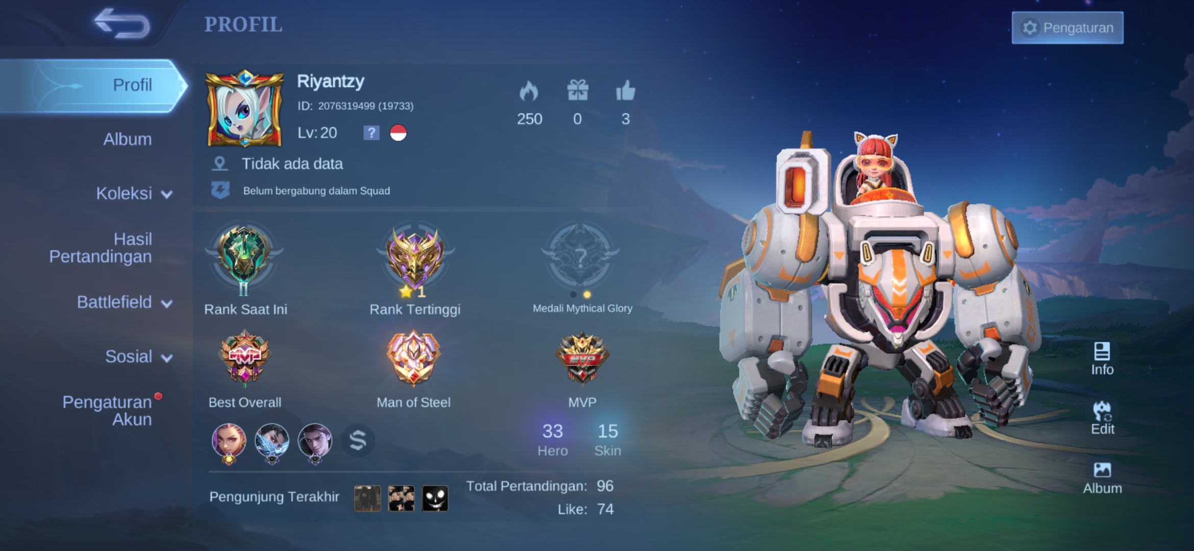 AKUN SMURF GG 